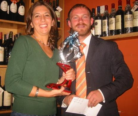 Il vincitore della stagione 2008/09 Il vincitore (con consorte) della stagione 2008/09